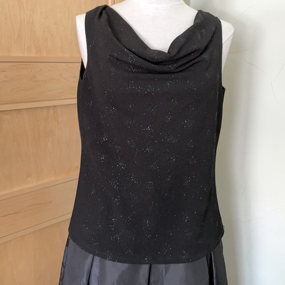 🇨🇦  Black Sparkly Sleeveless Top, Size XL - Picture 6 of 10